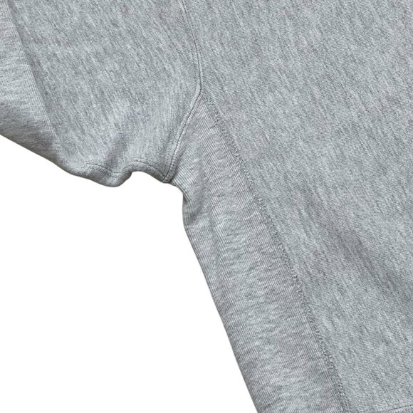 Men’s Vintage Champion Warriors Hockey Sweatshirt grey heathered cotton 1960s - Picture 3 of 4